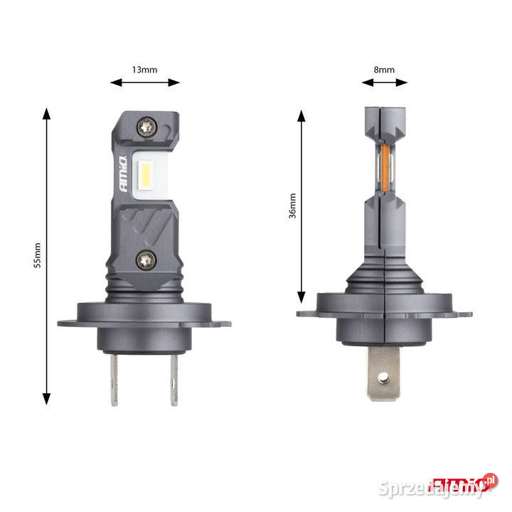 ŻARÓWKI LED AMIO H7 H18 HYBRID CANBUS Gniezno sprzedam