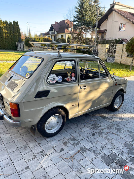 Polski fiat 126p 1977r Wolbrom