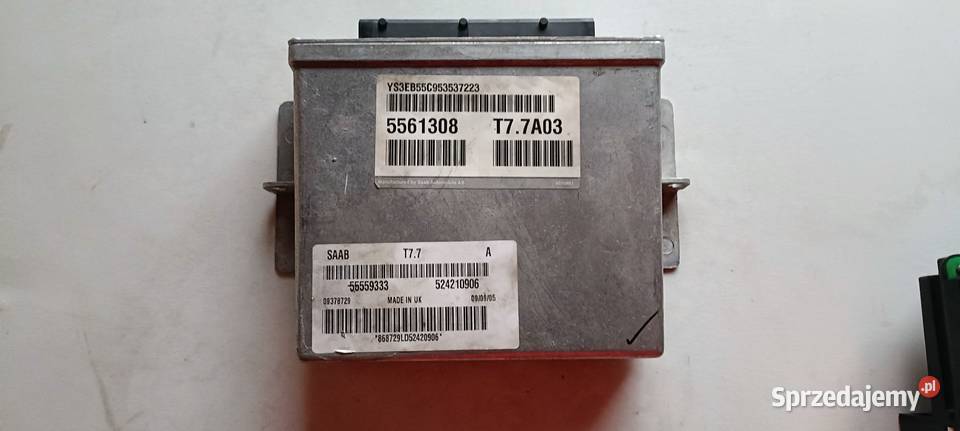 Komputer ECU silnika Saab 95 z kluczami Biała Podlaska sprzedam