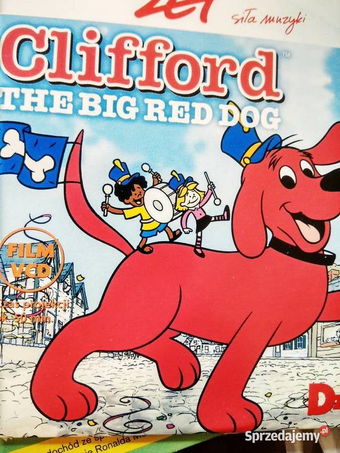 Clifford bajki dzieci księgarnie Warszawa DVD