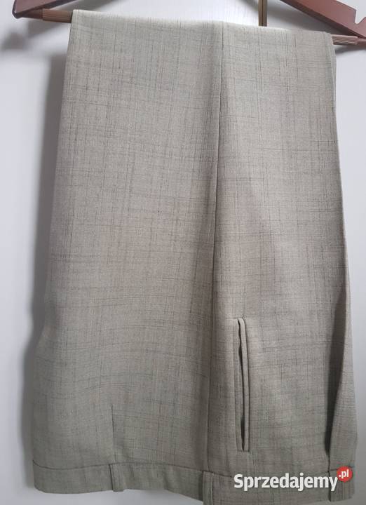 XLmęskie garniturowe eleganckie wizytowe spodnie Odzież wyjściowa Kielce