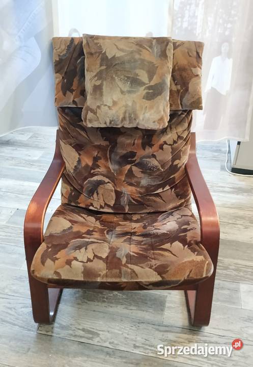 FOTELE UŻYWANE 2 sztuki w tonacji bezowobrązowej sprzedam