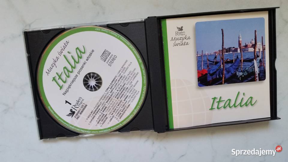 Muzyka swiata ITALIA 2007 Readers Digest 3CD Puławy sprzedam