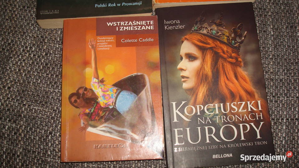 4 książki js Osięciny sprzedam