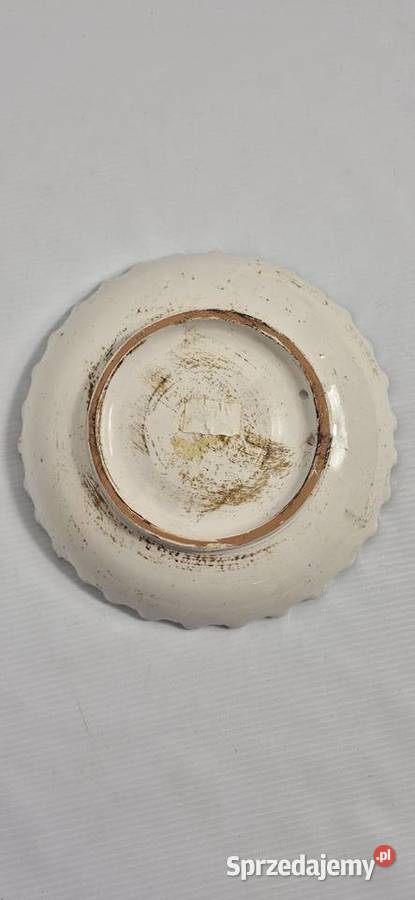 Oryginalna Włoska Patera Ceramika Toscana Biłgoraj