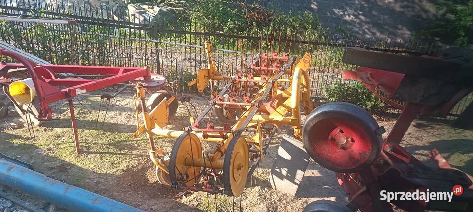 Przetrząsarka zgrabiarka przewracarka taśmowa nieuszkodzony Czubrowice