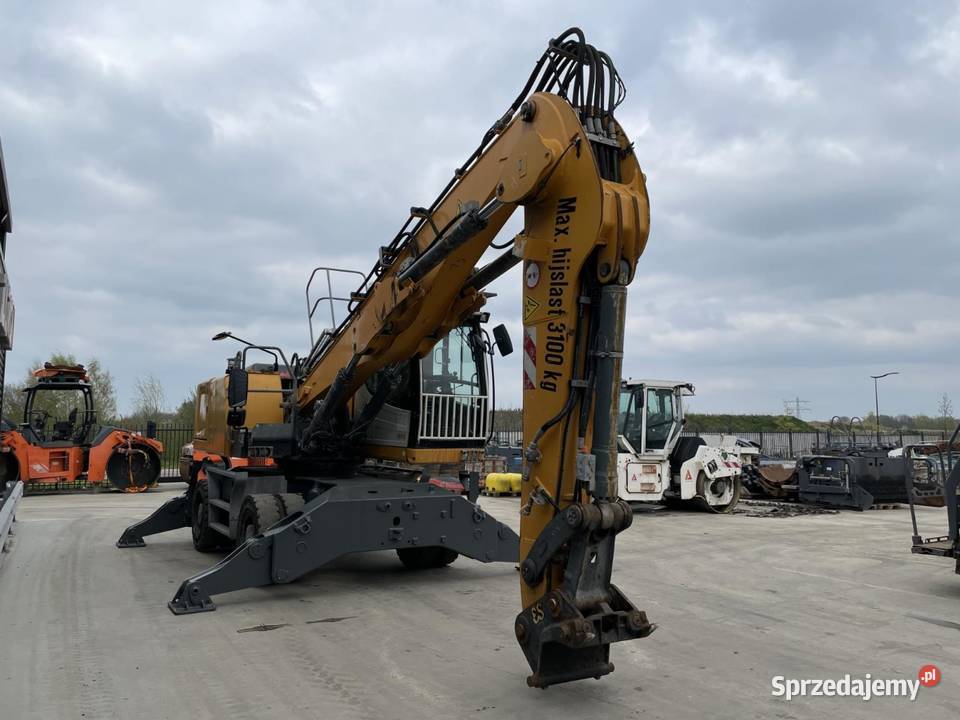 Koparka kolowa Liebherr LH 24 tez Leasing maszyn Kabina Warszawa