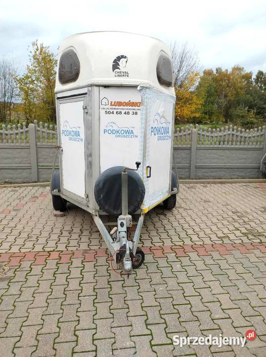 Przyczepa do Koni DEBON 2009R Zarejestrowana w Rok produkcji 2009 Wodzisław