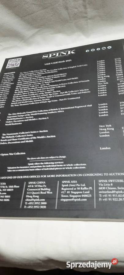 KATALOG Spink INSIDER 2021 40 Numizmatyka Warszawa