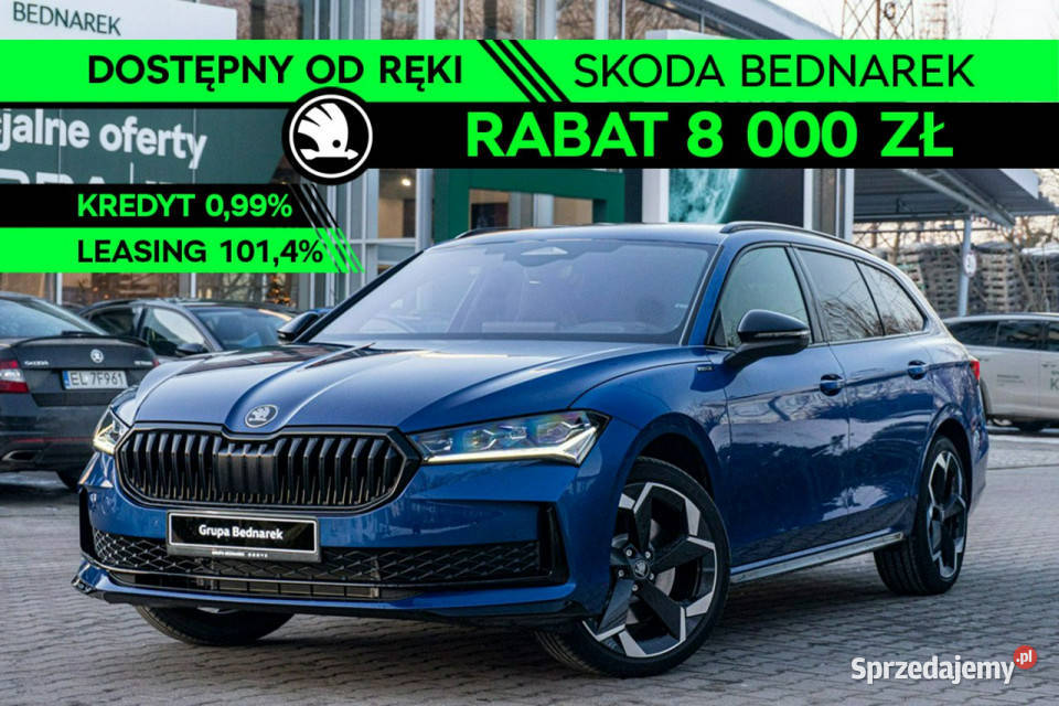 koda Superb Combi Sportline 20 TSI 204 DSG IV Łódź