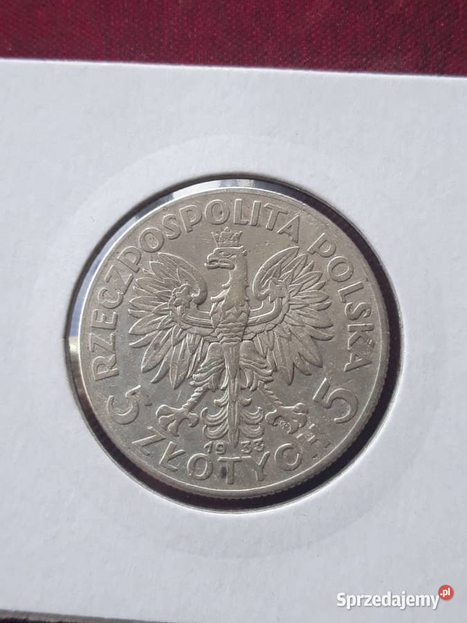 5 Głowa kobiety 1933 r 7 Piękna Numizmatyka Konin