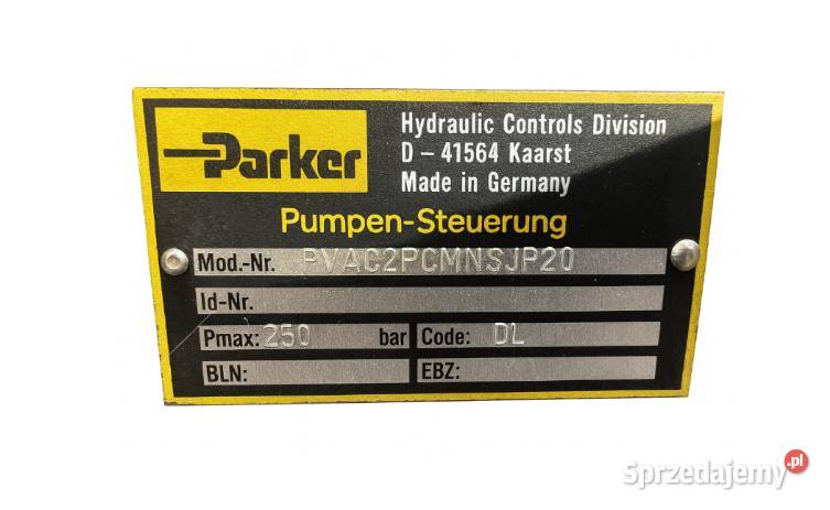 Parker PV046R1K1K3NFRZ Parker PV046 Pompa Poznań