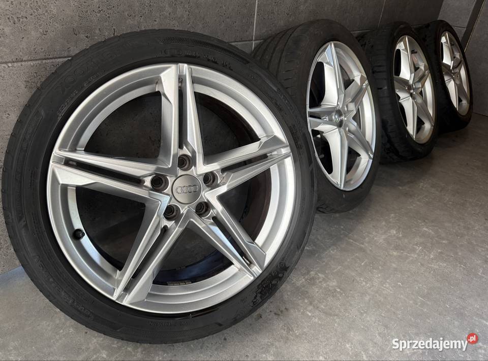 18 Audi A4 b8 b9 OEM sline 5x112 ET40 8J felgi Lubasz