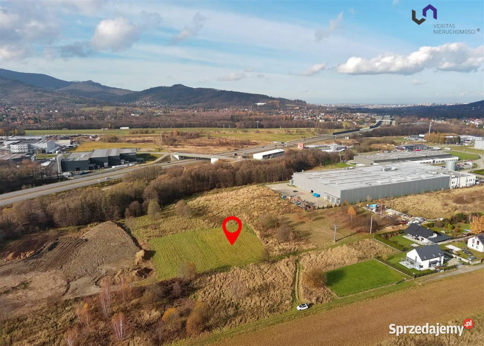 sprzedaży działki 1719m2 Wilkowice śląskie