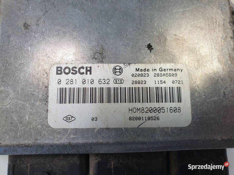 KOMPUTER OPEL VIVARO II 0281010632 osobowe Lipno