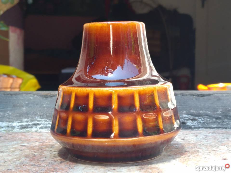 flakonik WAZON PRUSZKÓW ceramiczny porcelit lata Porcelana i szkło Warszawa
