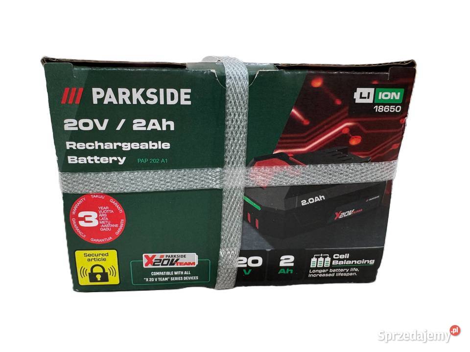 Akumulator Parkside 20V 2Ah PAP 202 A1 Elbląg