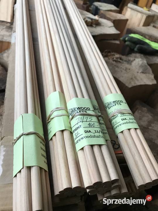 Promienie na strzały gładkie strzała 8mm świerk Nowy Sącz