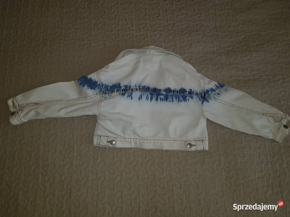 Kurtka jeansowa katana Zara 140 Kurtki i płaszcze Kurtki i płaszcze