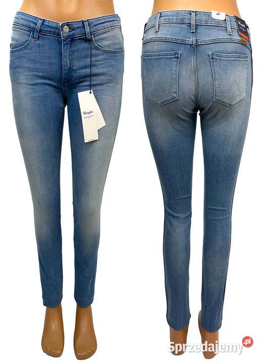 Spodnie damskie Wrangler Corynn Skinny W27 L34 warmińsko-mazurskie Pisz