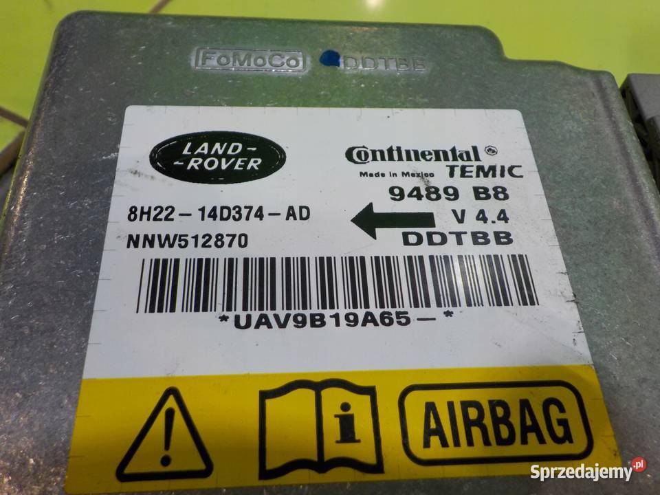 RANGE ROVER SPORT I 27 TDV6 09r SUV 5D sensor