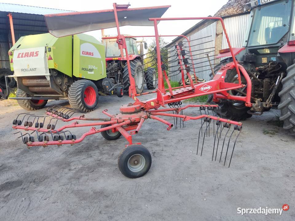 zgrabiarka przetrząsarka kuhn GA 4101 GM Zgrabiarki i przetrząsacze Rolnictwo lubelskie Chełm