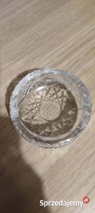 Kryształowa popielniczka Porcelana i szkło Warszawa