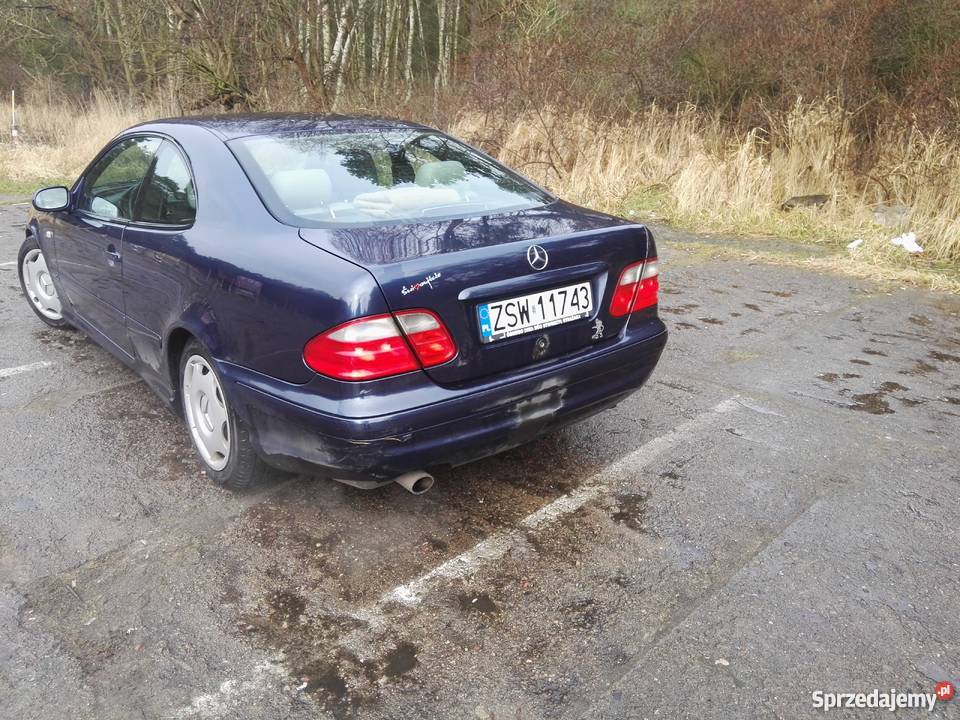 Mercedes Benz CLK W208 pakiet AMG światła przeciwmgielne Świnoujście