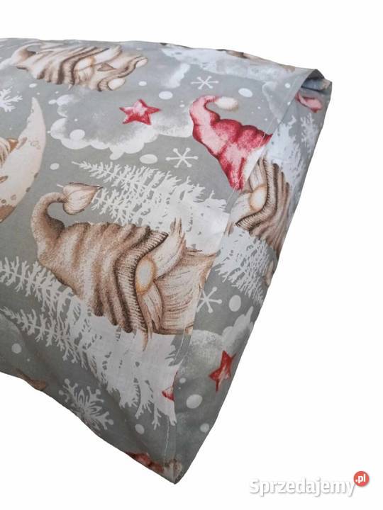 Poszewka świąteczna z krasnalami wielokolorowy Chorzów sprzedam