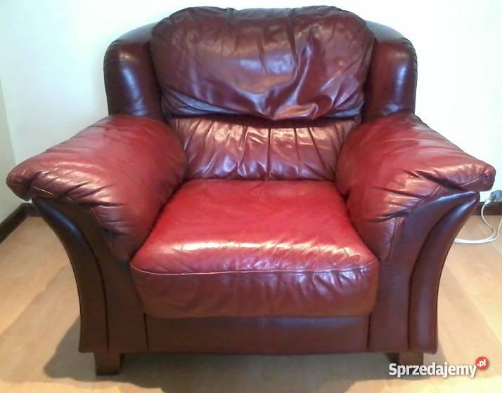 Kenya sofa dwa fotele skóra Warszawa