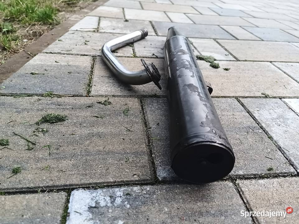 Wydech tłumik rura wydechowa kolanko Simson S53 łódzkie Zduńska Wola
