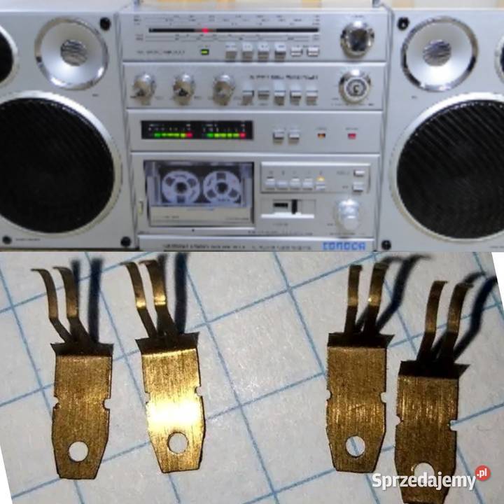 UNITRA oryginalne szczotki do radiomagnetofonu Lubartów