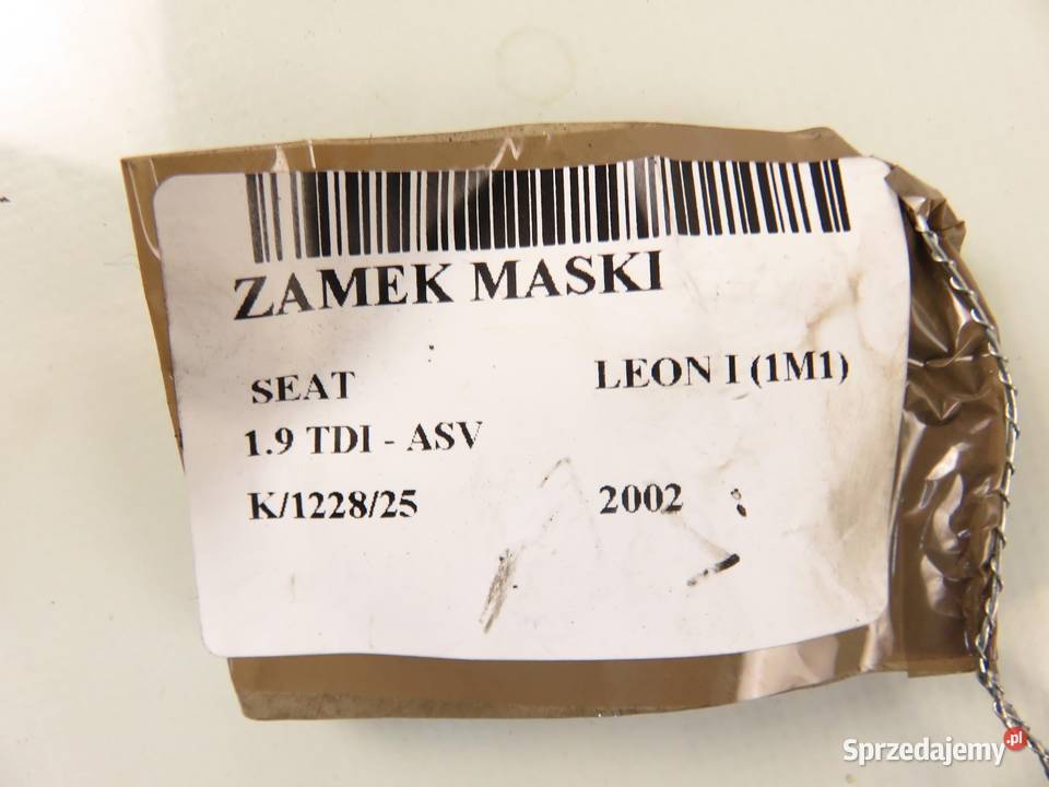 ZAMEK MASKI SEAT LEON I 1M0823503