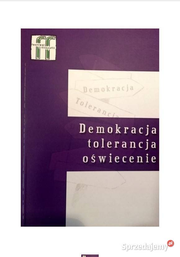 Demokracja tolerancja oświecenie Festiwal Łódź sprzedam