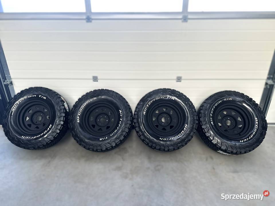Komplet Kół OffRoad Felgi stalowe 16 Opony Pasłęk