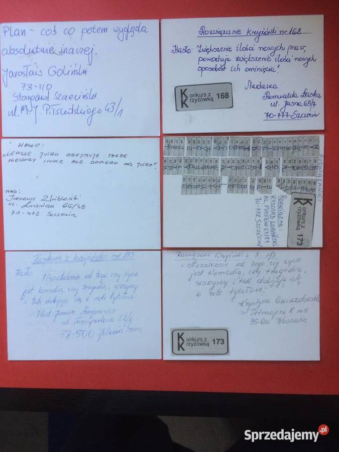 531 Zestaw Kart Pocztowych 7 Szczecin sprzedam