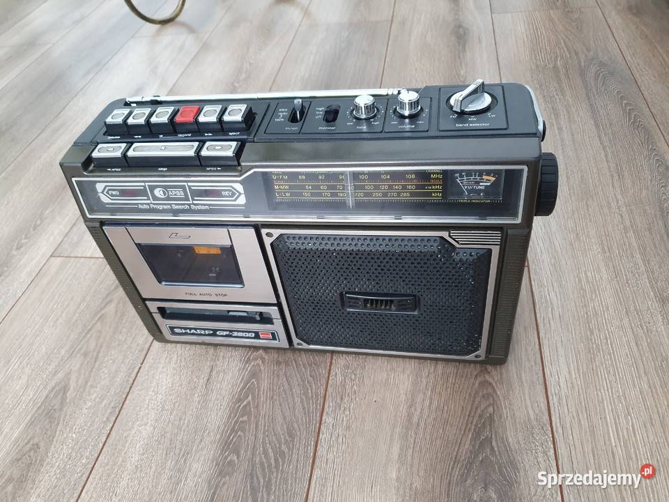 Radiomagnetofon SHARP gf-3800h vintage