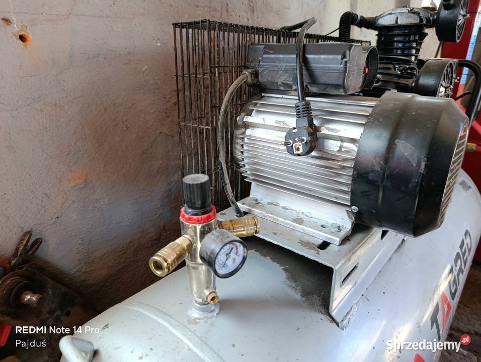 Kompresor sprężarka target 200l 3 cylindry 230v Święciechów sprzedam
