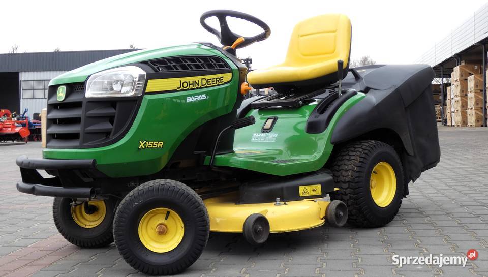 Traktorek kosiarka John Deere X155R BS 2 łódzkie Świnice Warckie