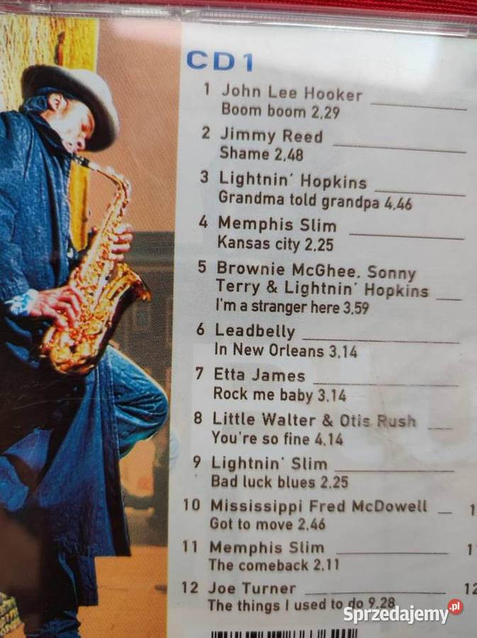 Blues Anthology unikalna płyta kolekcjonerska cd świętokrzyskie Kielce sprzedam