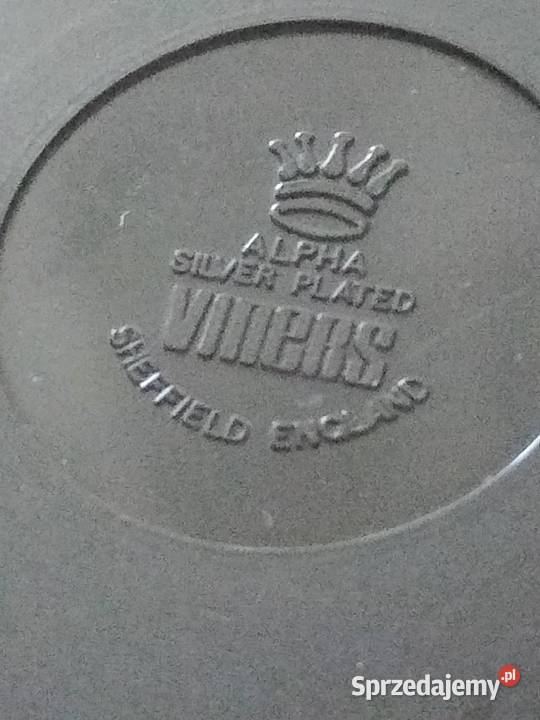 Świecznik posrebrzany Alpha silver plated Choszczno