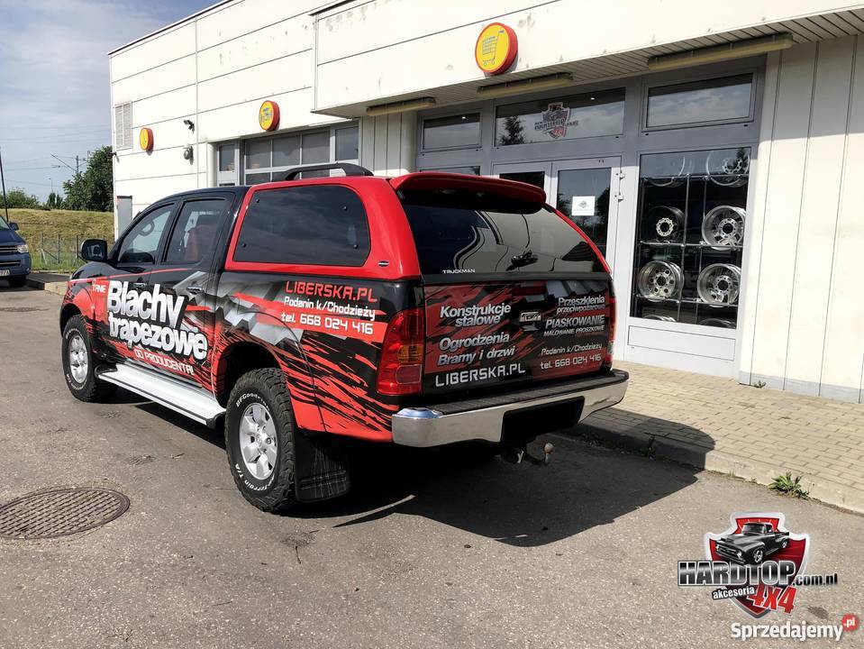 Zabudowa Hardtop Toyota Hilux 200515 Truckman Pasłęk