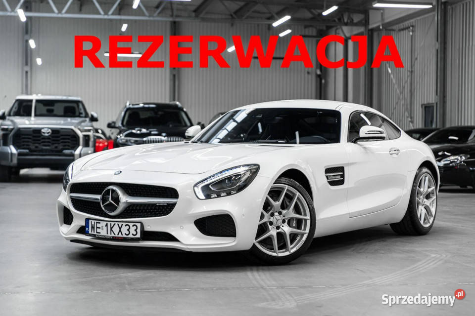 Mercedes AMG GT 40 V8 3000 przebiegu nowy FV 23 czujnik martwego pola Węgrzce