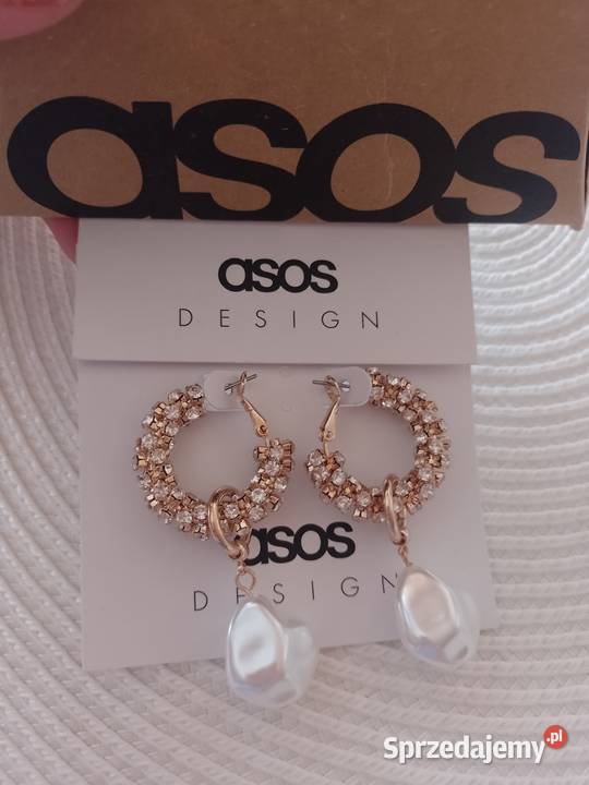 ASOS Bogato zdobione kolczyki wieczorowe z Kraków