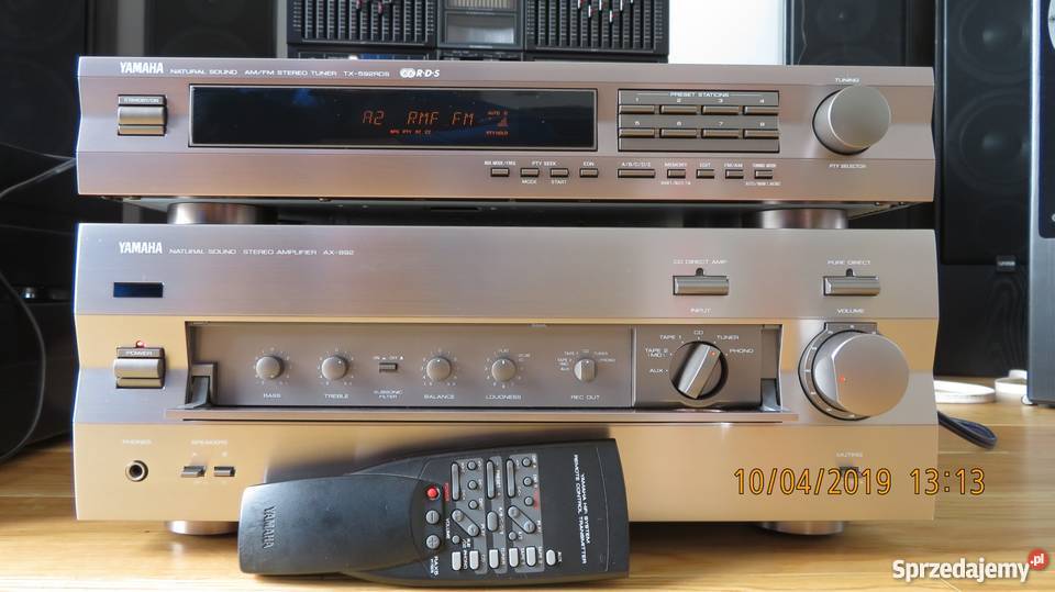 YAMAHA WZMACNIACZ AX892 TUNER TX593 Audio Wrocław