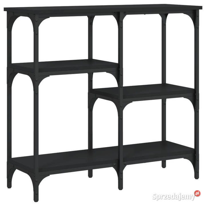 Stolik konsolowy czarny 80x29x75 materiał sprzedam
