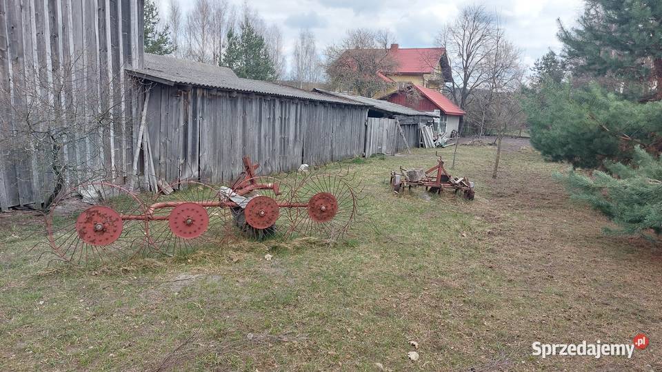 Maszyny rolnicze do ciągnika dawny typ Żurawnica