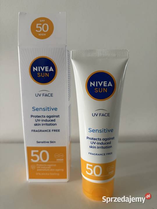Nivea Sun Sensitive Krem ochronny do twarzy Poznań
