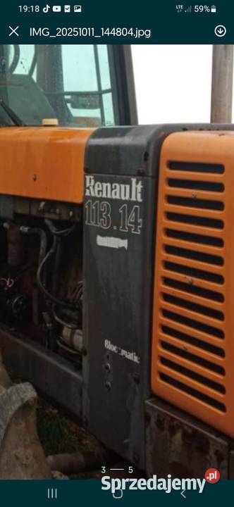 Ciagnik rolniczy Renault 11314 Bukowiec sprzedam