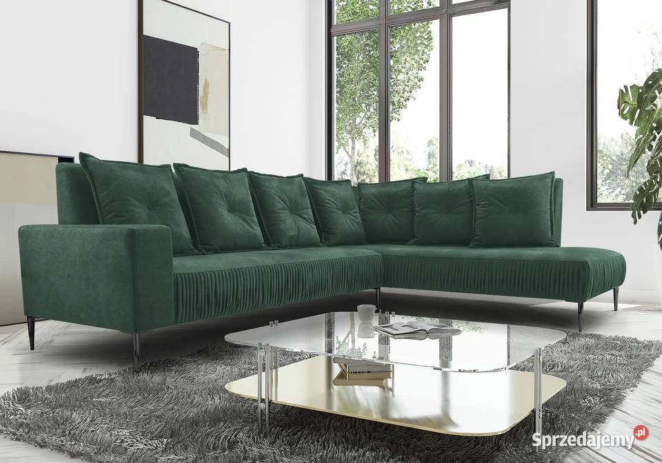 Wolnostojący duży nowoczesny narożnik RINO Narożniki Kraków